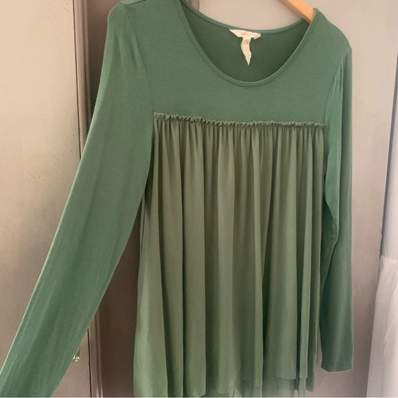 Matilda Jane A New Leaf Olive Green Women's Top - Picture 5 of 7